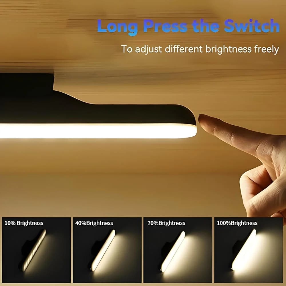 چراغ شارژی مهتابی مدل Cool Lamp با پنل لمسی — تصویر ۶