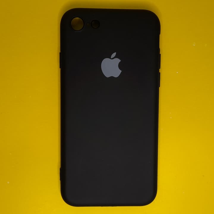 قاب گوشی آیفون iPhone 7 مدل سیلیکونی محافظ لنز دار
