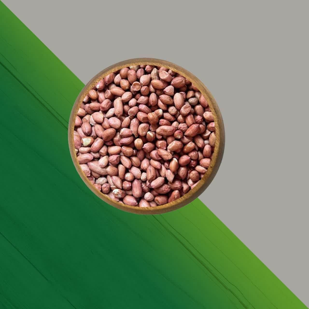 مغز بادام زمین کپسولی خام