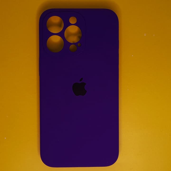قاب گوشی آیفون iPhone 13 Pro مدل سیلیکونی محافظ لنز دار — تصویر ۵
