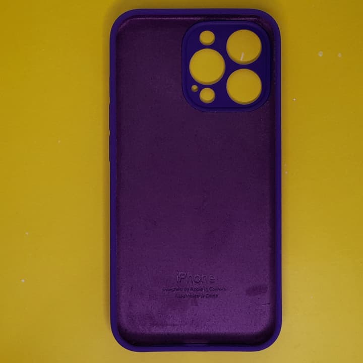 قاب گوشی آیفون iPhone 13 Pro مدل سیلیکونی محافظ لنز دار — تصویر ۸