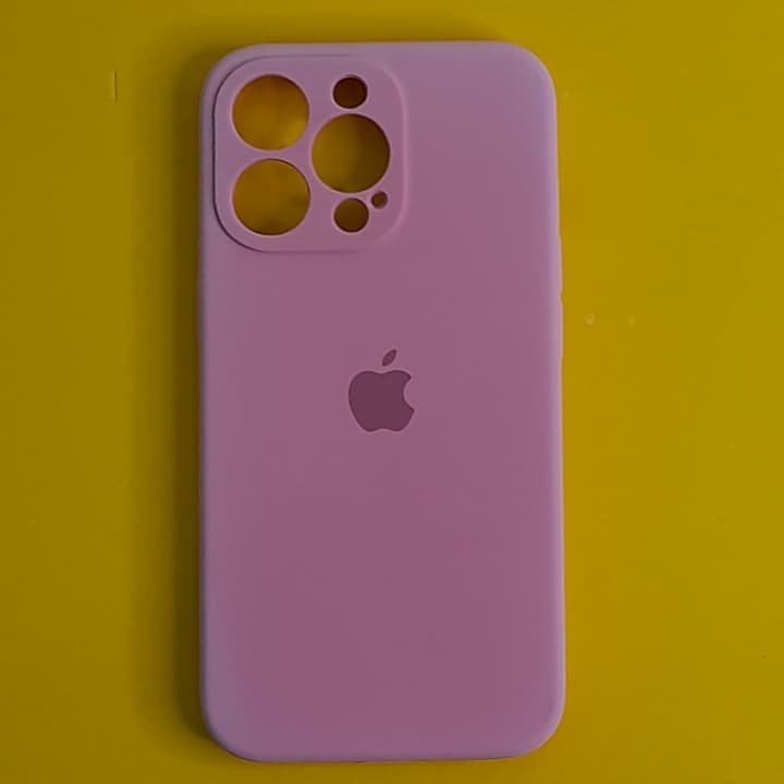 قاب گوشی آیفون iPhone 13 Pro مدل سیلیکونی محافظ لنز دار — تصویر ۲