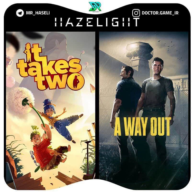 اکانت ظرفیتی It Takes Two & A Way Out