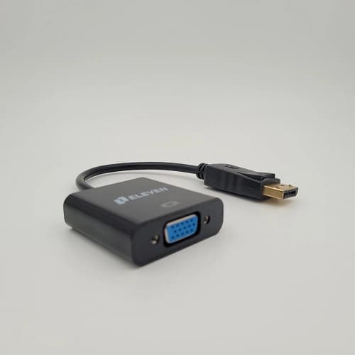 تبدیل کابلی یک HDMI نری به یک VGA و SOUND مادگی مدل eleven CV1001