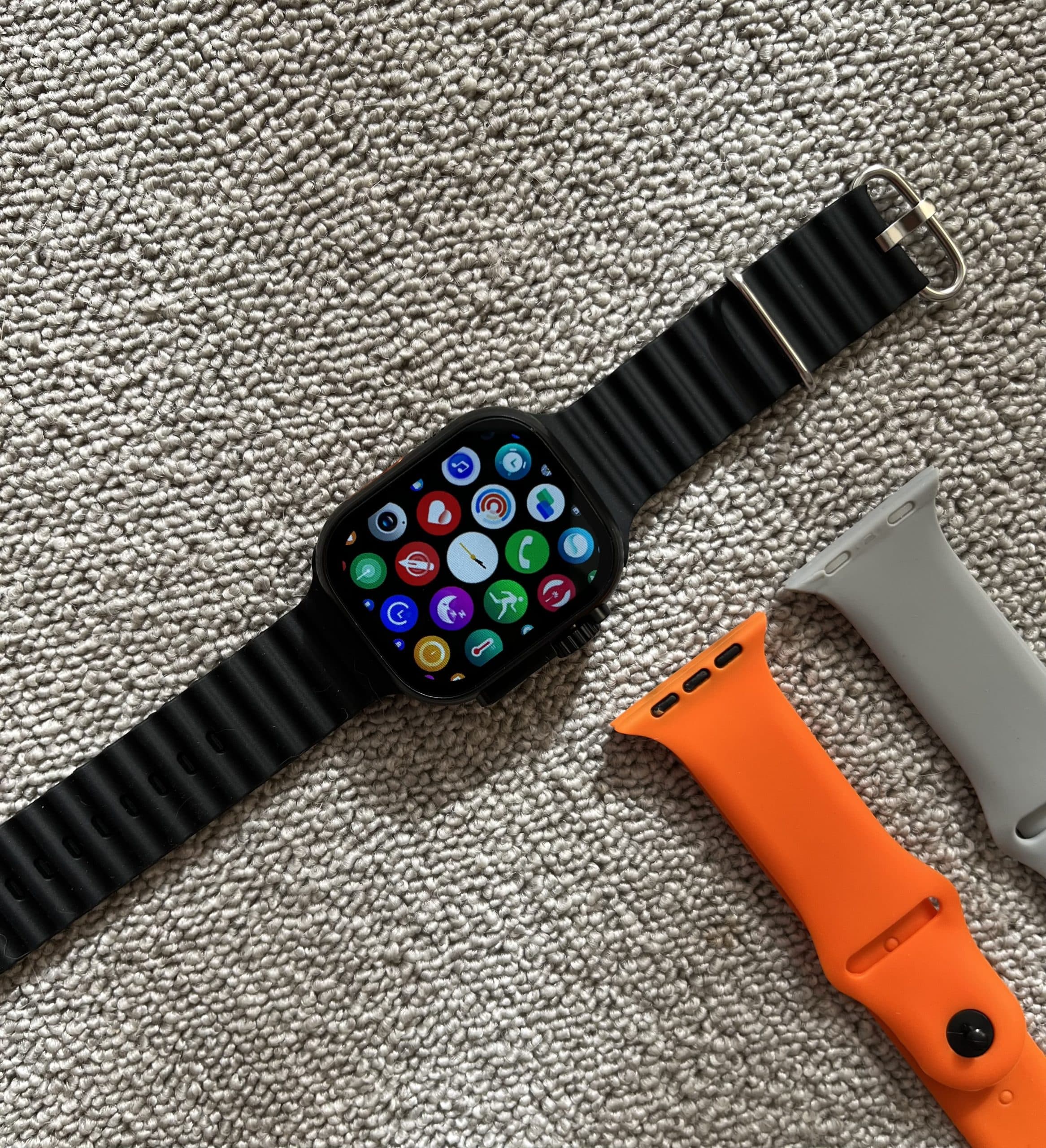 پک ساعت هوشمند ۳ بند KW23 ultra KEQIWEAR — تصویر ۴