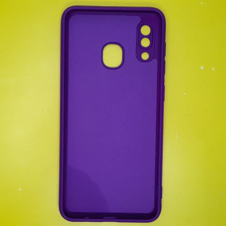 قاب گوشی سامسونگ Galaxy A30 مدل سیلیکونی محافظ لنز دار — تصویر ۵