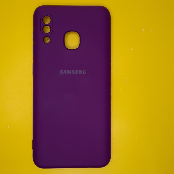 قاب گوشی سامسونگ Galaxy A30 مدل سیلیکونی محافظ لنز دار — تصویر ۹