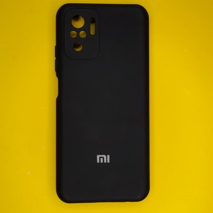 قاب گوشی شیائومی شیائومی Redmi Note 10 4G مدل سیلیکونی محافظ لنز دار