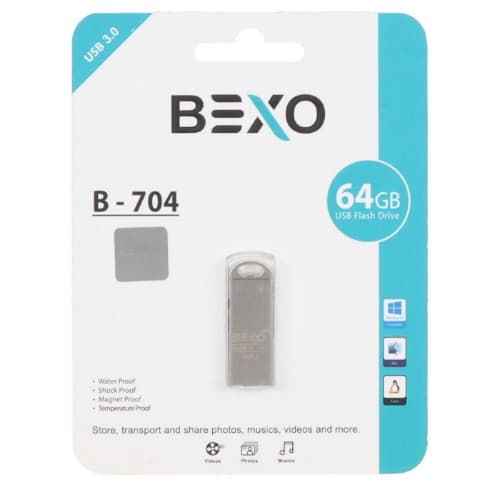 فلش مموری بکسو مدل bexo B704 64GB USB3.0
