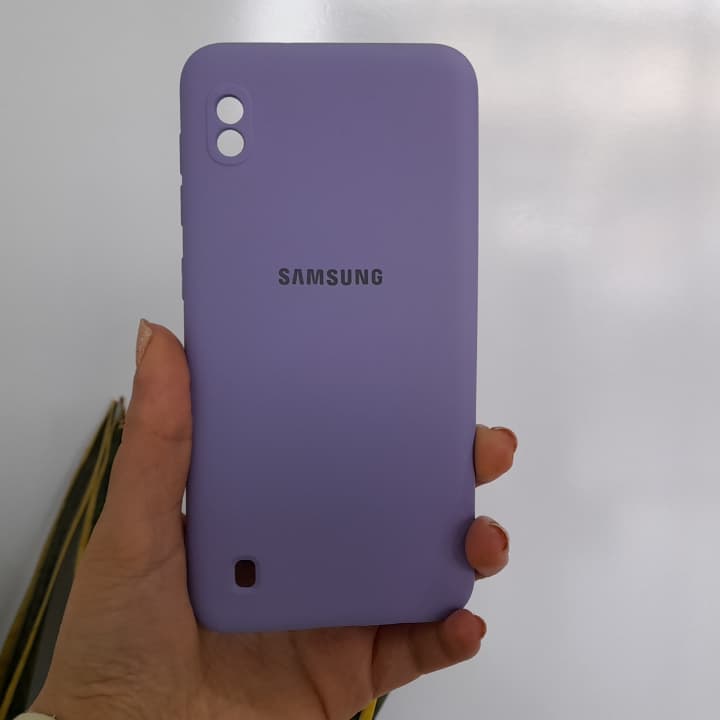 قاب گوشی سامسونگ Galaxy A10 مدل سیلیکونی محافظ لنز دار — تصویر ۳