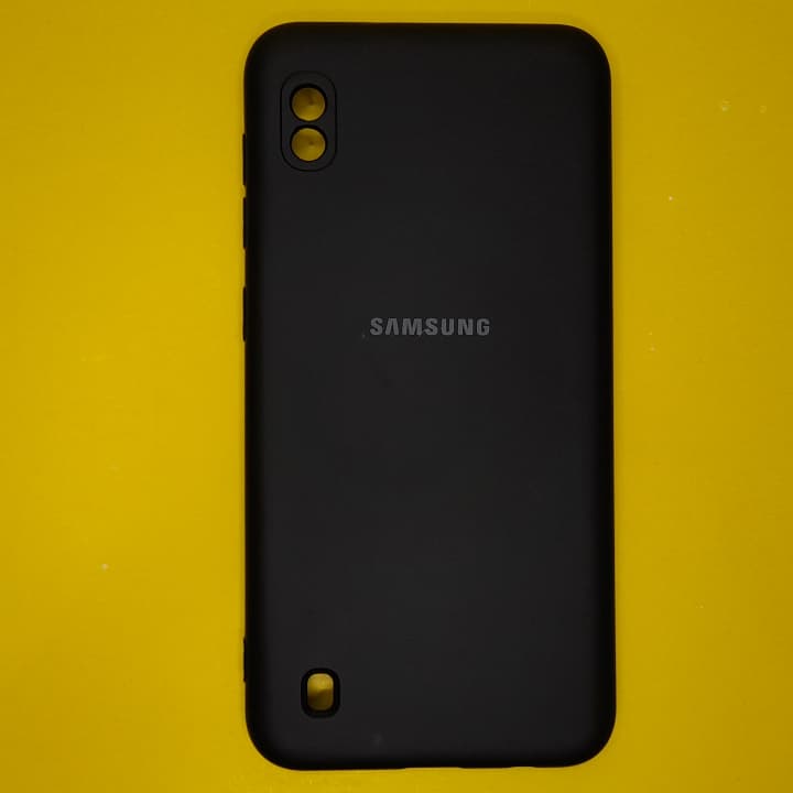 قاب گوشی سامسونگ Galaxy A10 مدل سیلیکونی محافظ لنز دار — تصویر ۴