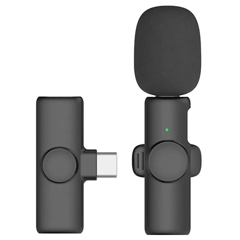 میکروفن یقه ای بی سیم مدل K11 Type-C — تصویر ۲