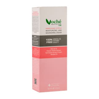 کرم مرطوب کننده پوست دست و کوتیکول ناخن وُچه Voche حجم 60میل