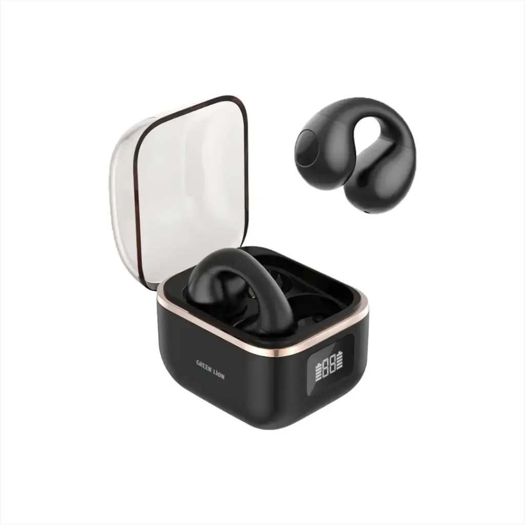 ایرپاد لاله‌ای گرین لاین AURIX airpods GREEN LION