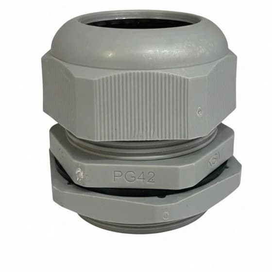 گلند پلاستیکی سایز 42 برند cable gland pg 42