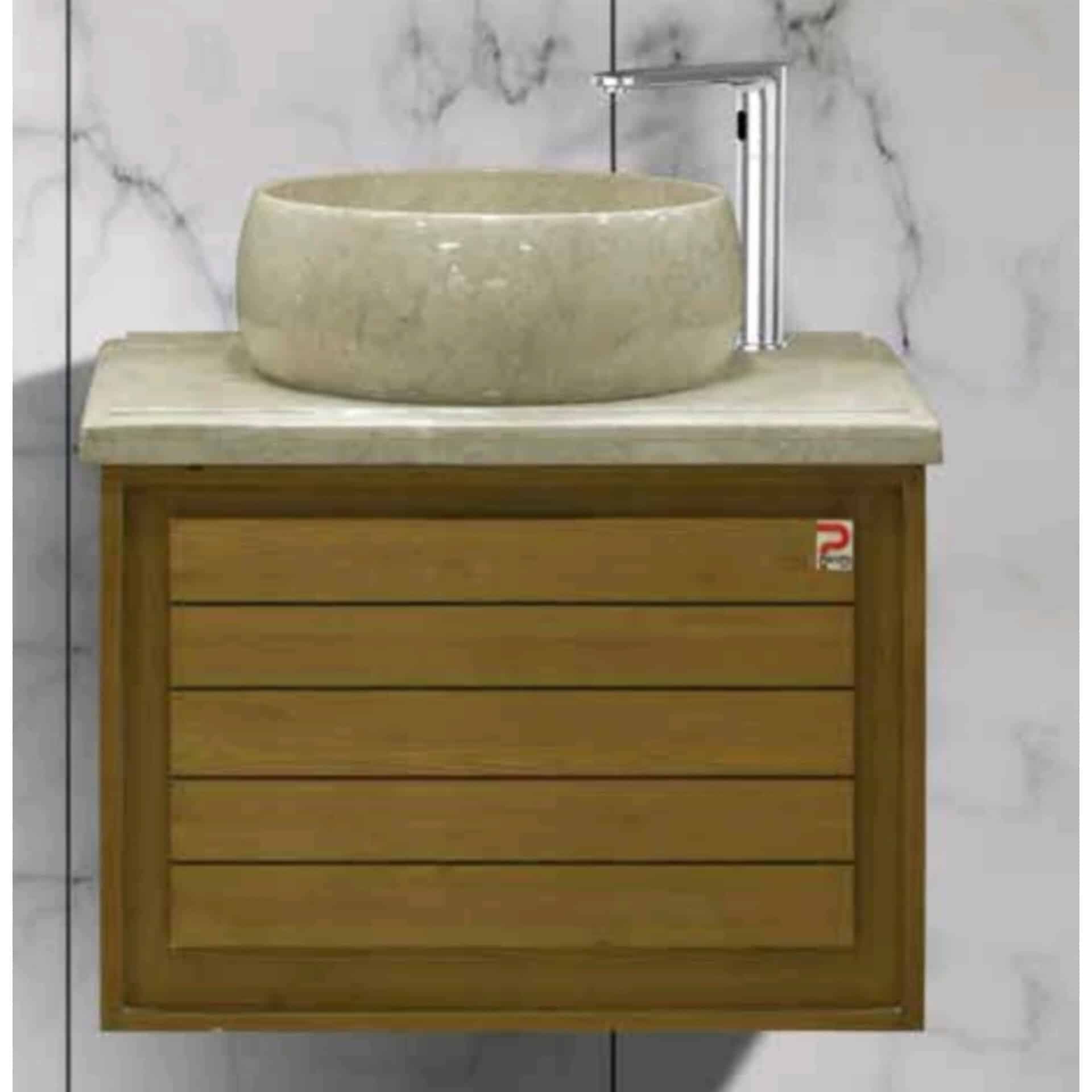 روشویی کابینتی کاسپین طرح چوب
