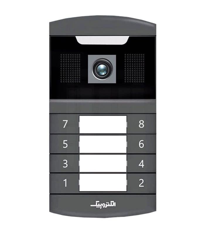 صفحه دم دری8 واحدی افقی تصویری سخنگو 598