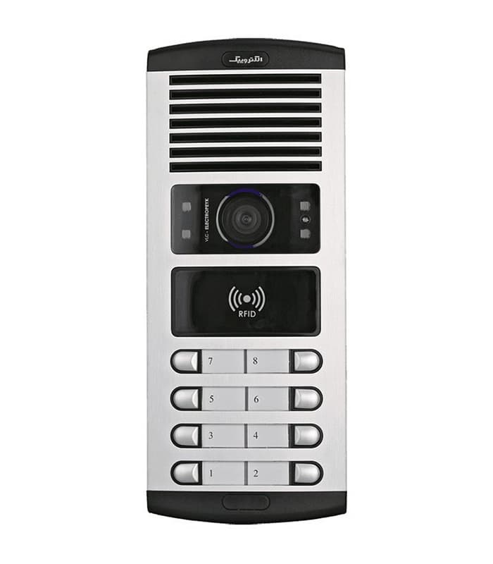 صفحه 8 واحدی افقی تصویری رنگی 1086 RFID