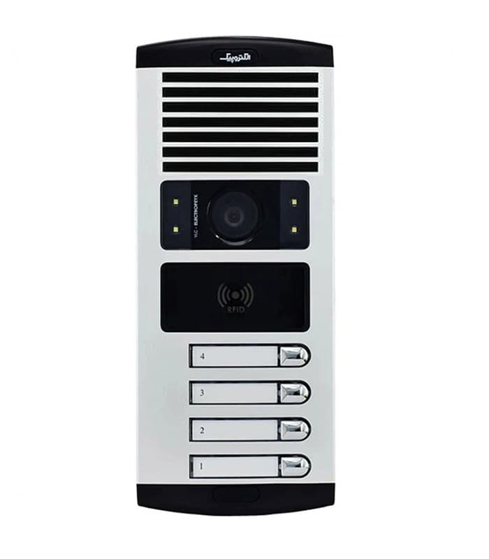 صفحه 4 واحدی عمودی تصویری رنگی 1086 RFID