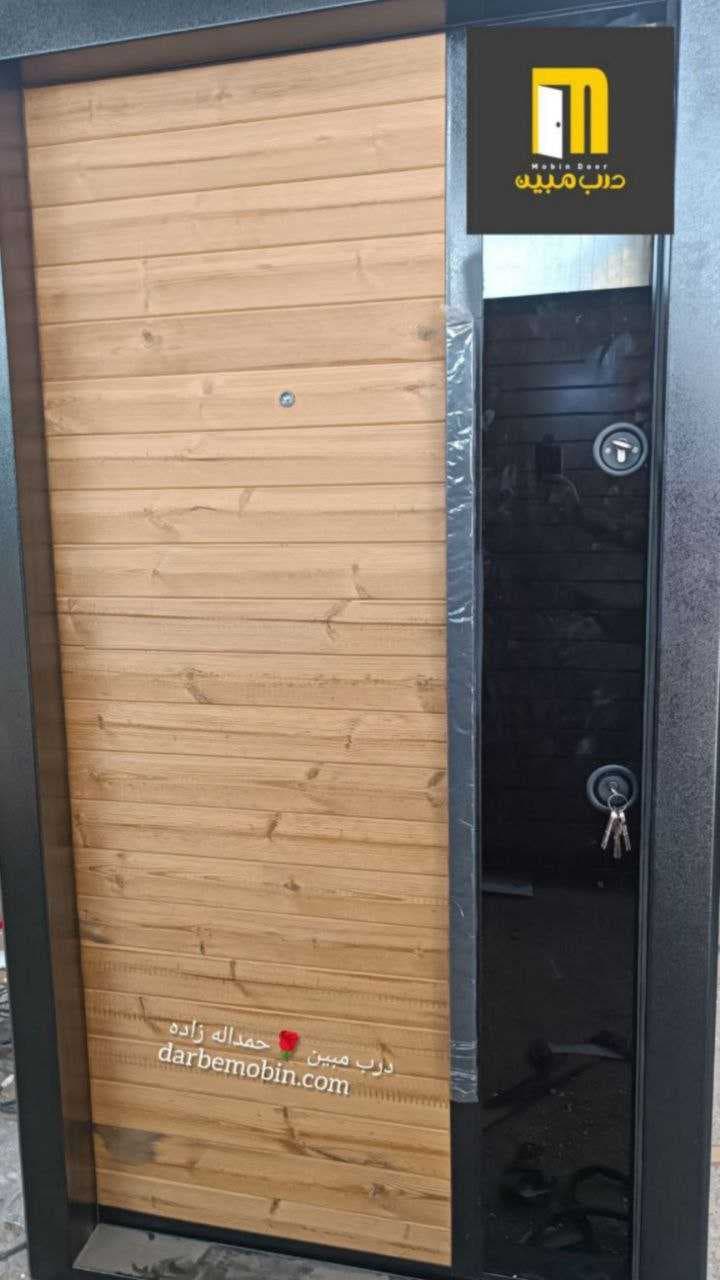درب ضدسرقت ترمو جدید شیشه سکوریت مدرن کد 760