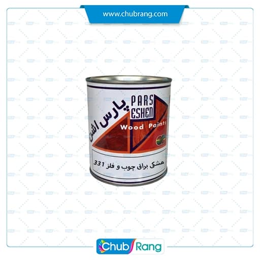 رنگ مشکی فوری براق پارس اشن 331 گالن