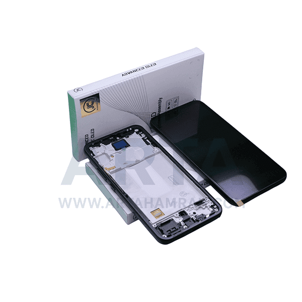 تاچ ال سی دی اولد سامسونگ مدل LCD SAM A34 (A346) + FRAME SMALL JC