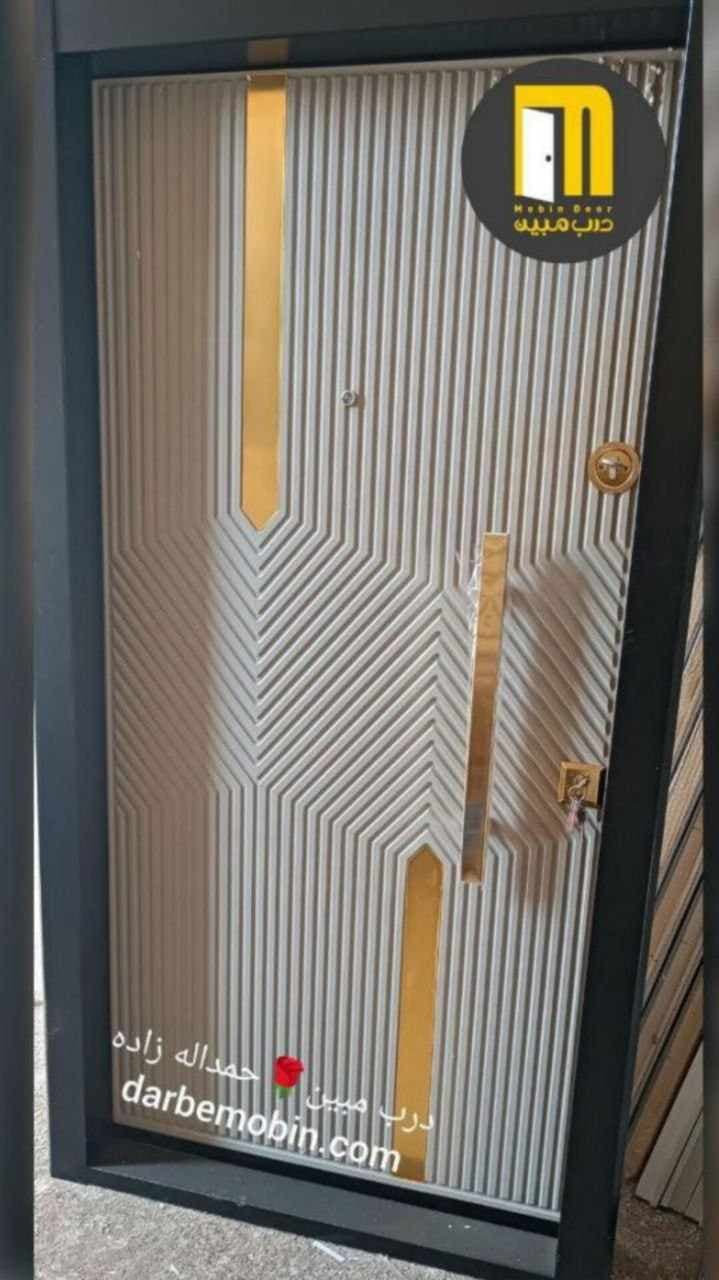 درب ضدسرقت PVC استیل خور و CNC
