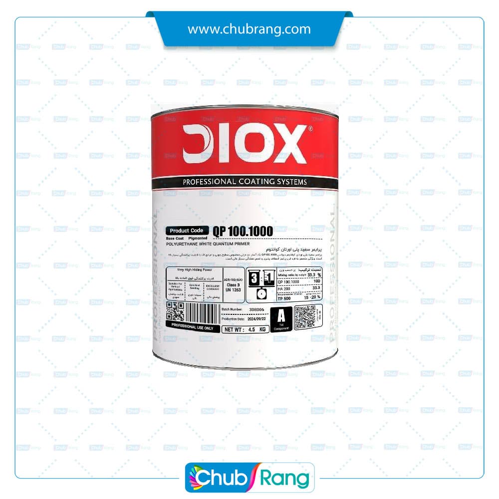 پرایمر سفید پلی یورتان کوانتوم دیوکس QP100 گالن