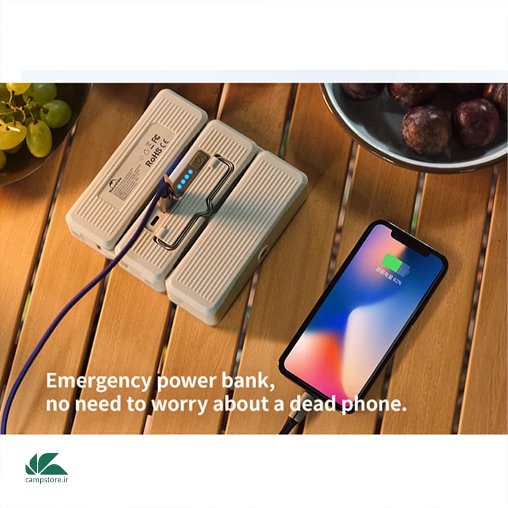 چراغ کمپینگ نیچرهایک مدل CNK2450ZM011 — تصویر ۶