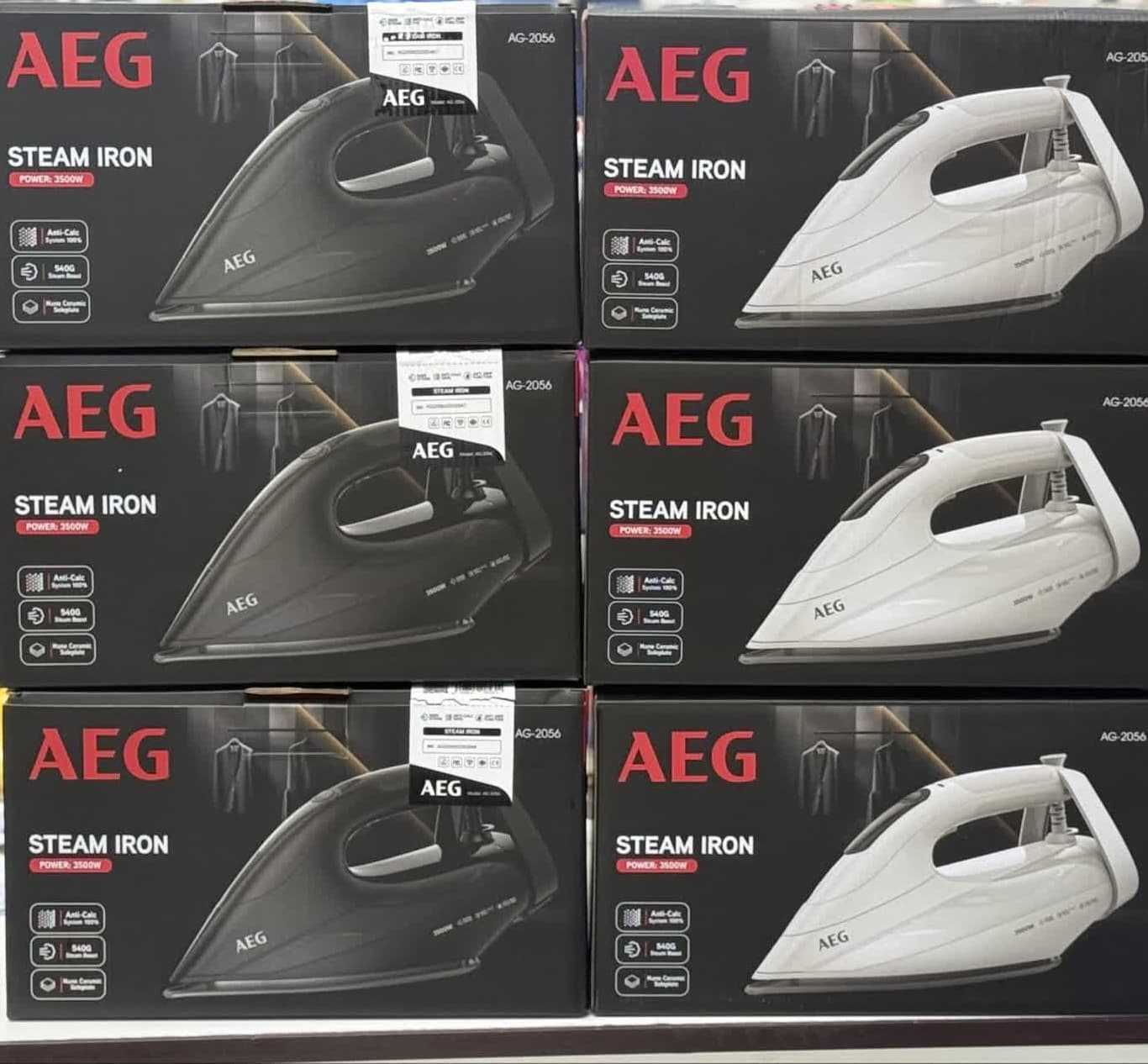 اتو بخار هوشمند فوق حرفه ای آاگ مدل AG-2056 — تصویر ۵