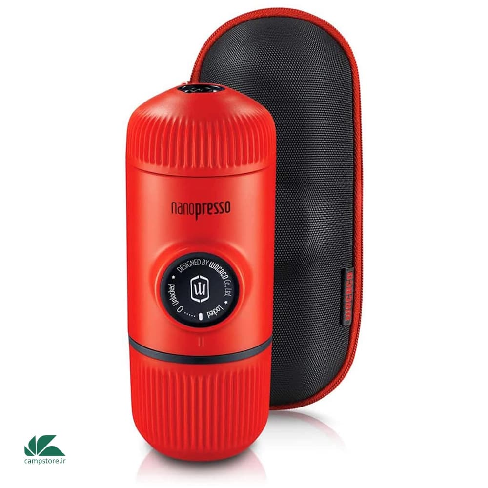 اسپرسو ساز واکاکو مدل Nanopresso Elements Lava Red — تصویر ۲