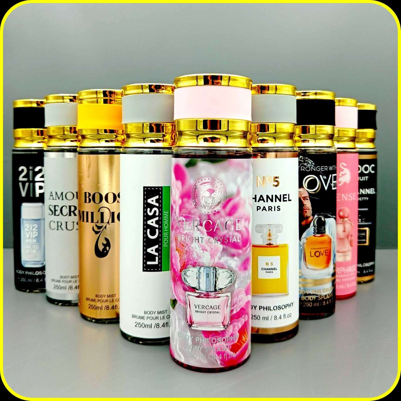 بادی اسپلش بادی فلسفی (Body Mist Body Philosophy) – رایحه‌های ماندگار و لوکس