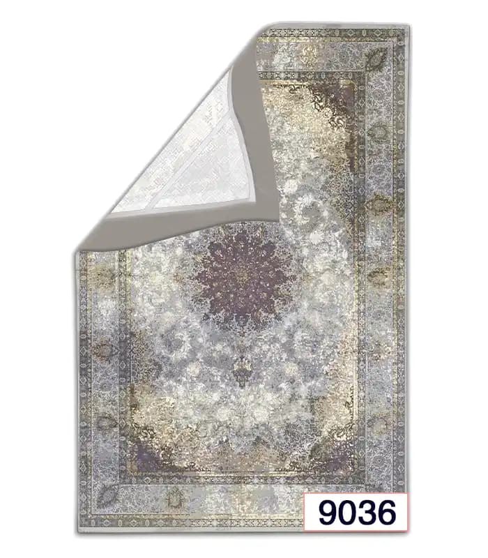 روفرشی کشدار طرح ترک مخمل شانل 9036 — تصویر ۲