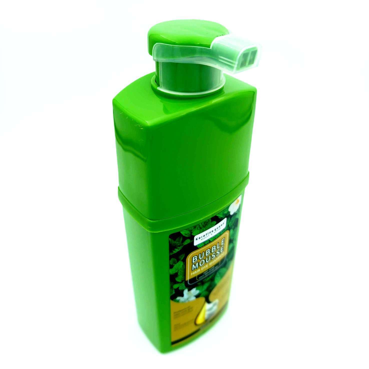 شامپو رنگ مو فومی Bubble Mousse Keratin Queen حجم 420ml — تصویر ۲