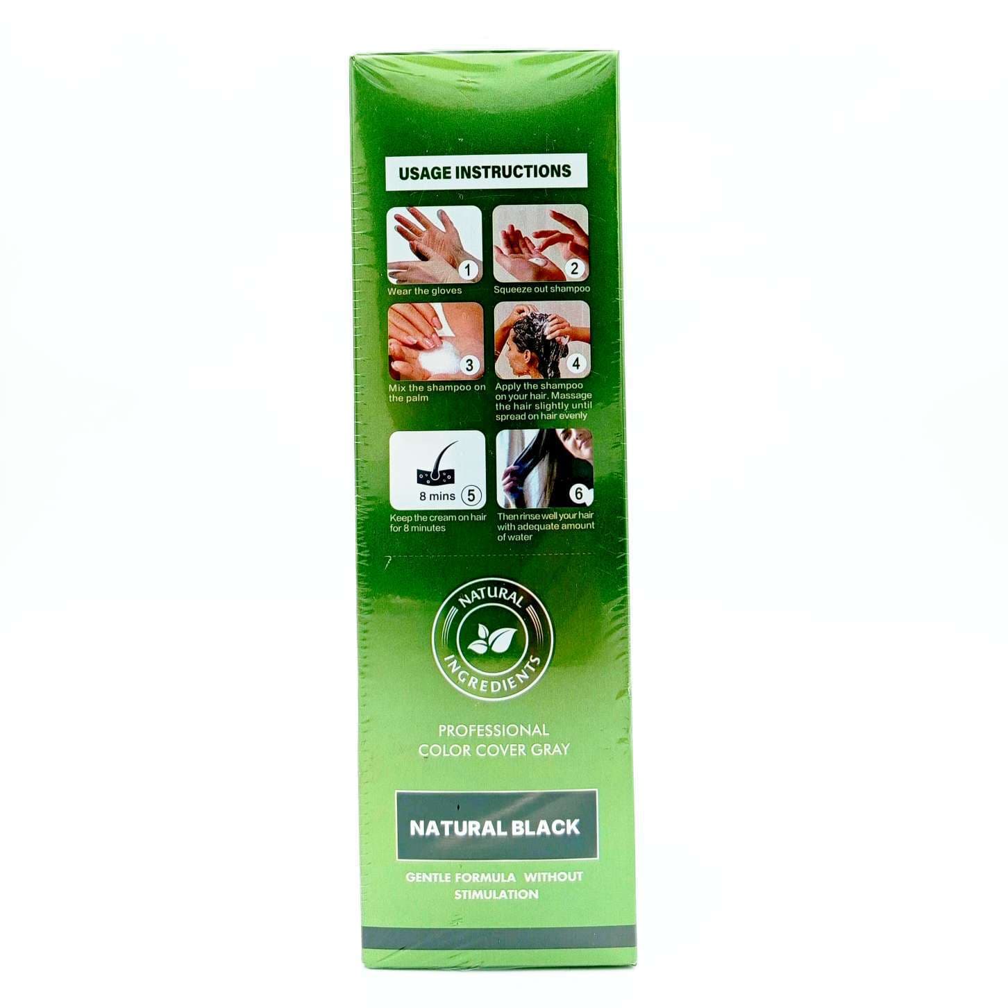 شامپو رنگ مو فومی Bubble Mousse Keratin Queen حجم 420ml — تصویر ۶