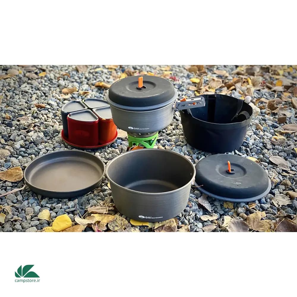 ست ظروف 4 نفره جی اس آی مدل Pinnacle Camper — تصویر ۳