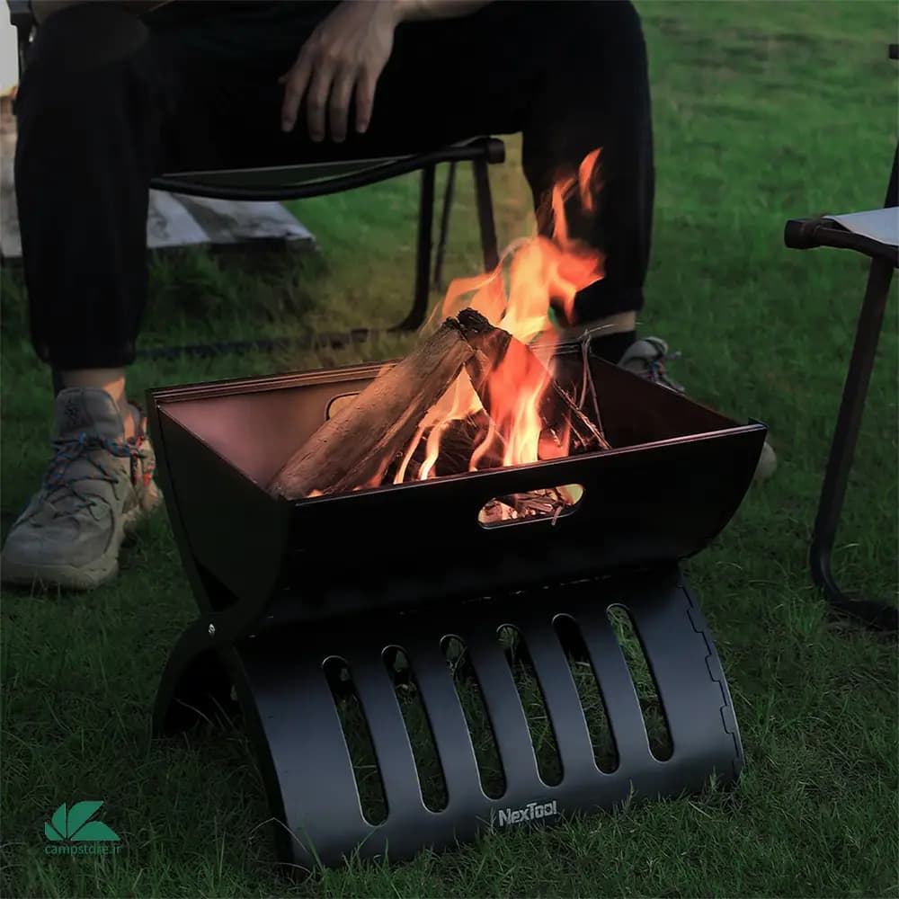 گریل تاشو پرتابل نکستول مدل Wild Fun Foldable Grill — تصویر ۴