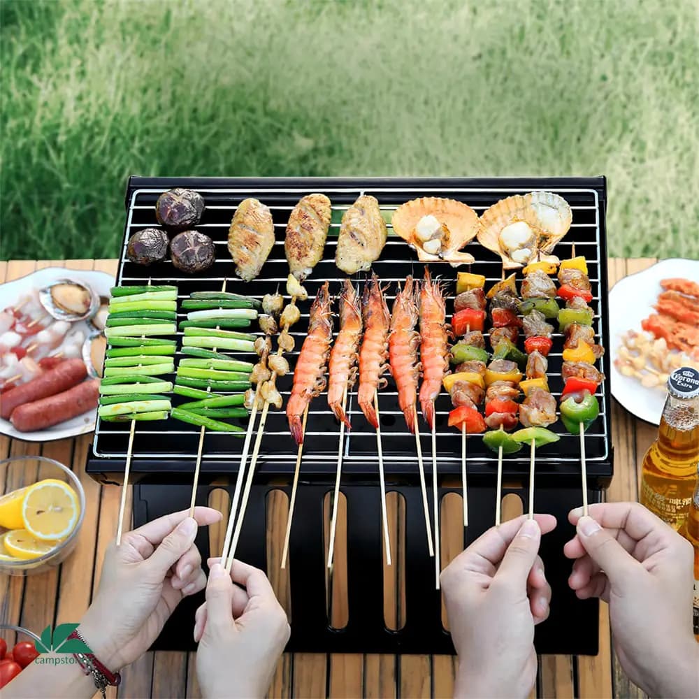 گریل تاشو پرتابل نکستول مدل Wild Fun Foldable Grill — تصویر ۵