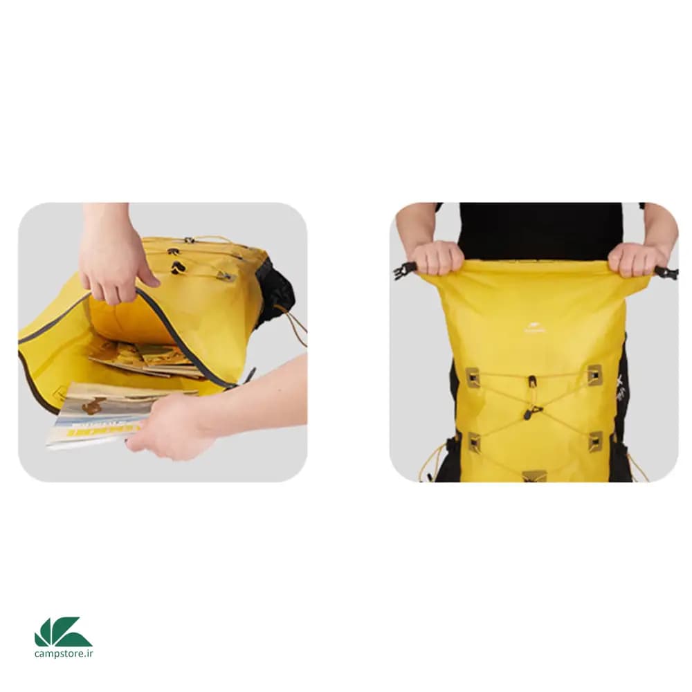 كوله پشتي 25 لیتر ضد آب نيچرهايک مدل CNH22BB003 — تصویر ۶