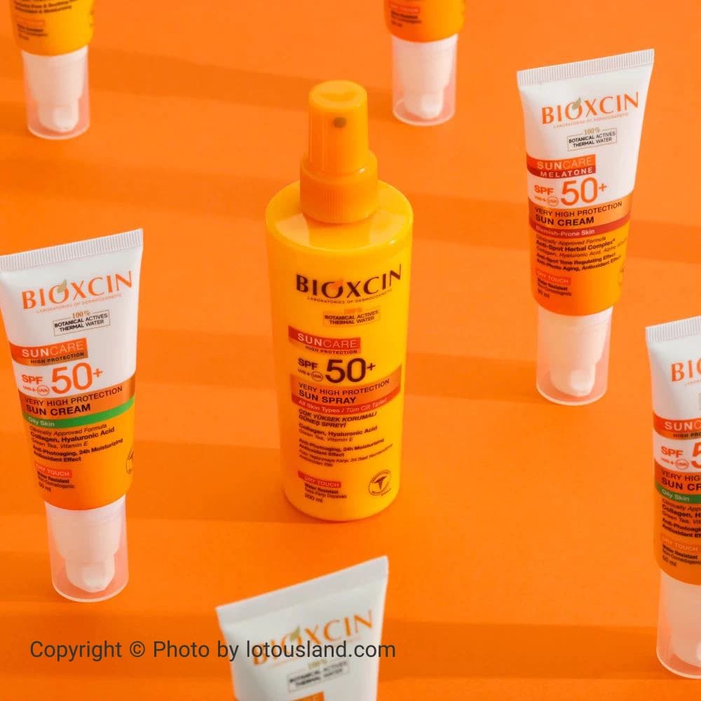 اسپری ضد آفتاب بایوکسین SunCare SPF50+ مناسب همه انواع پوست حجم 200 میل — تصویر ۲