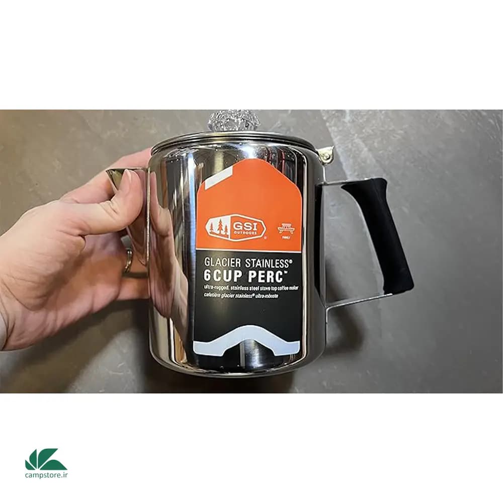 قهوه جوش جی اس آی مدل Glacier 6 Cup Perc — تصویر ۸