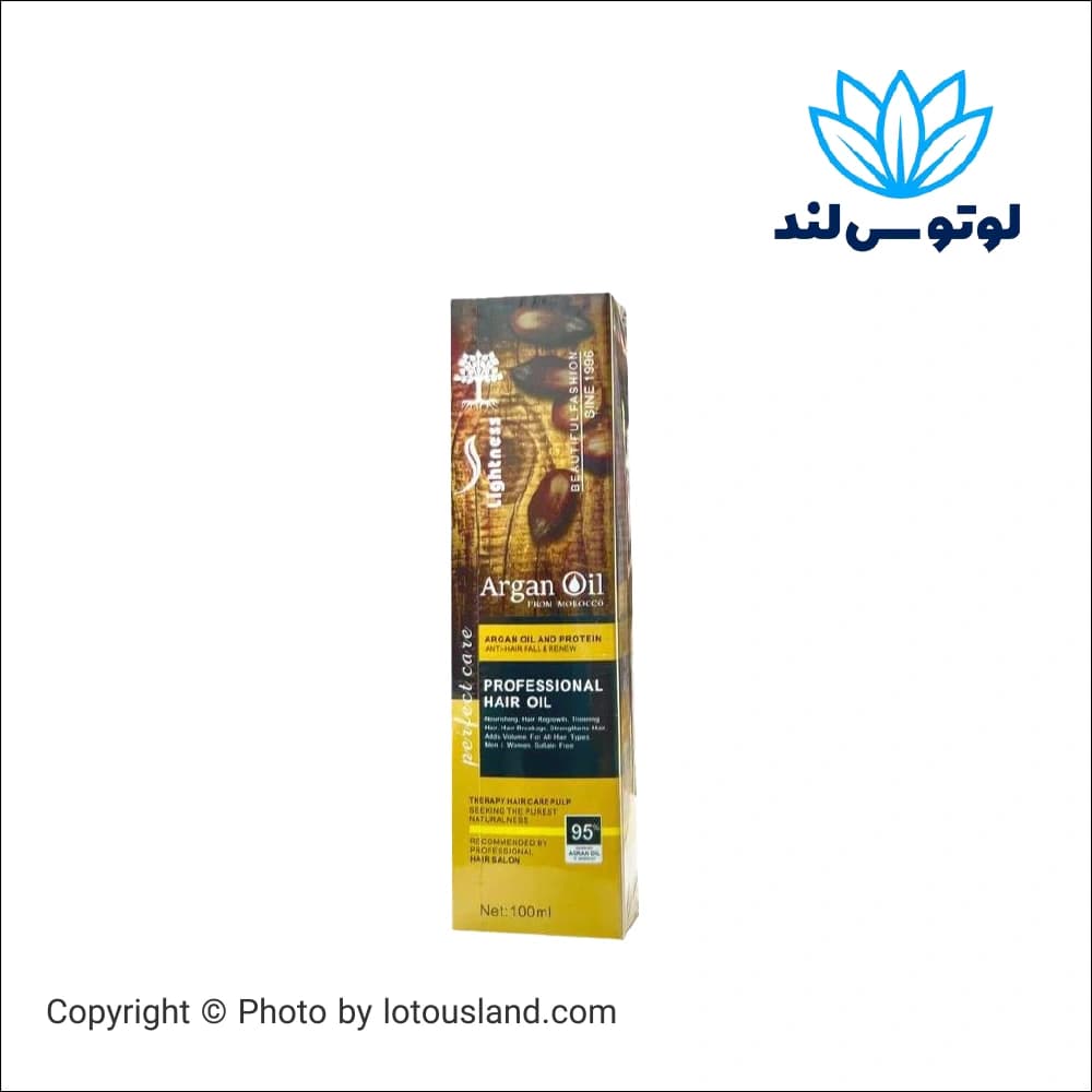 روغن مو آرگان اسلایتنس حرفه‌ای – 100 میلی‌لیتر (مراکشی)