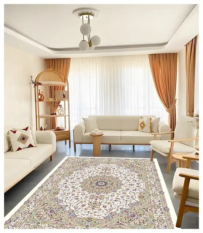 روفرشی کشدار طرح ترک برای تمیزماندن فرشهای شماکد4115 — تصویر ۳