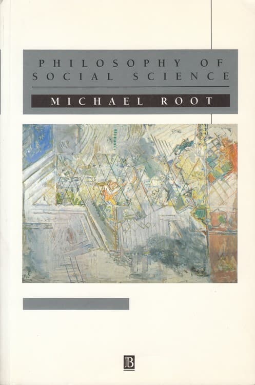 PHILOSOPHY OF SOCIAL SCIENCE