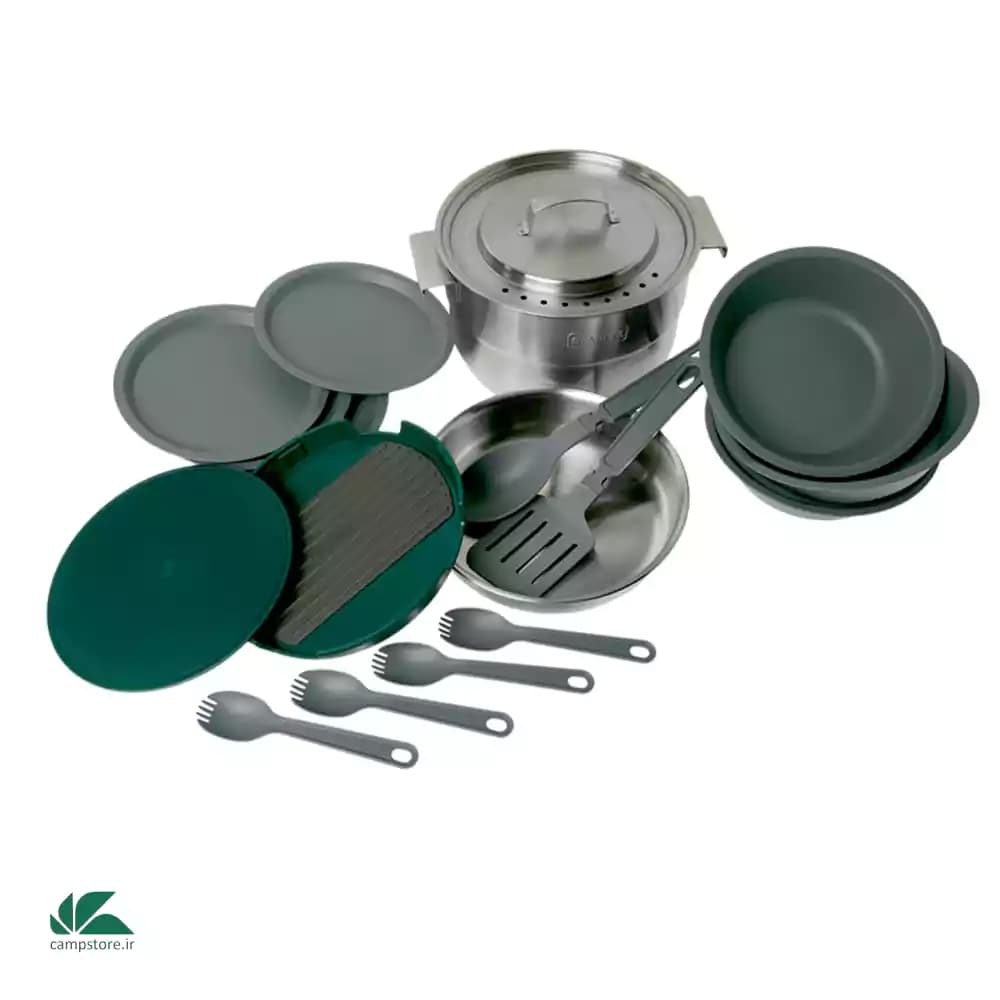 ست ظروف استنلی مدل The Full Kitchen Base Camp Cook Set — تصویر ۴