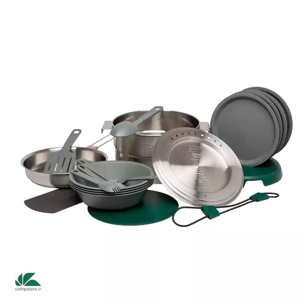 ست ظروف استنلی مدل The Full Kitchen Base Camp Cook Set