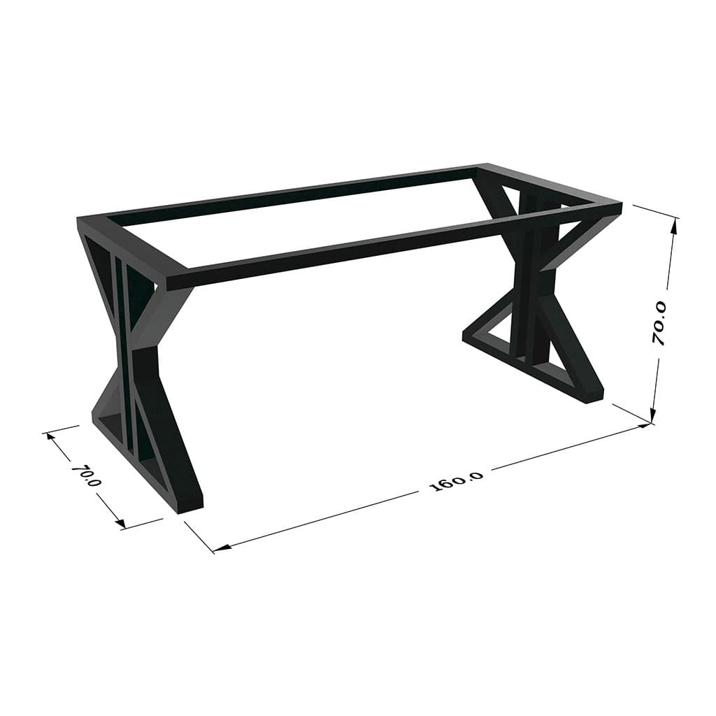 پایه میز فلزی P40 — تصویر ۴