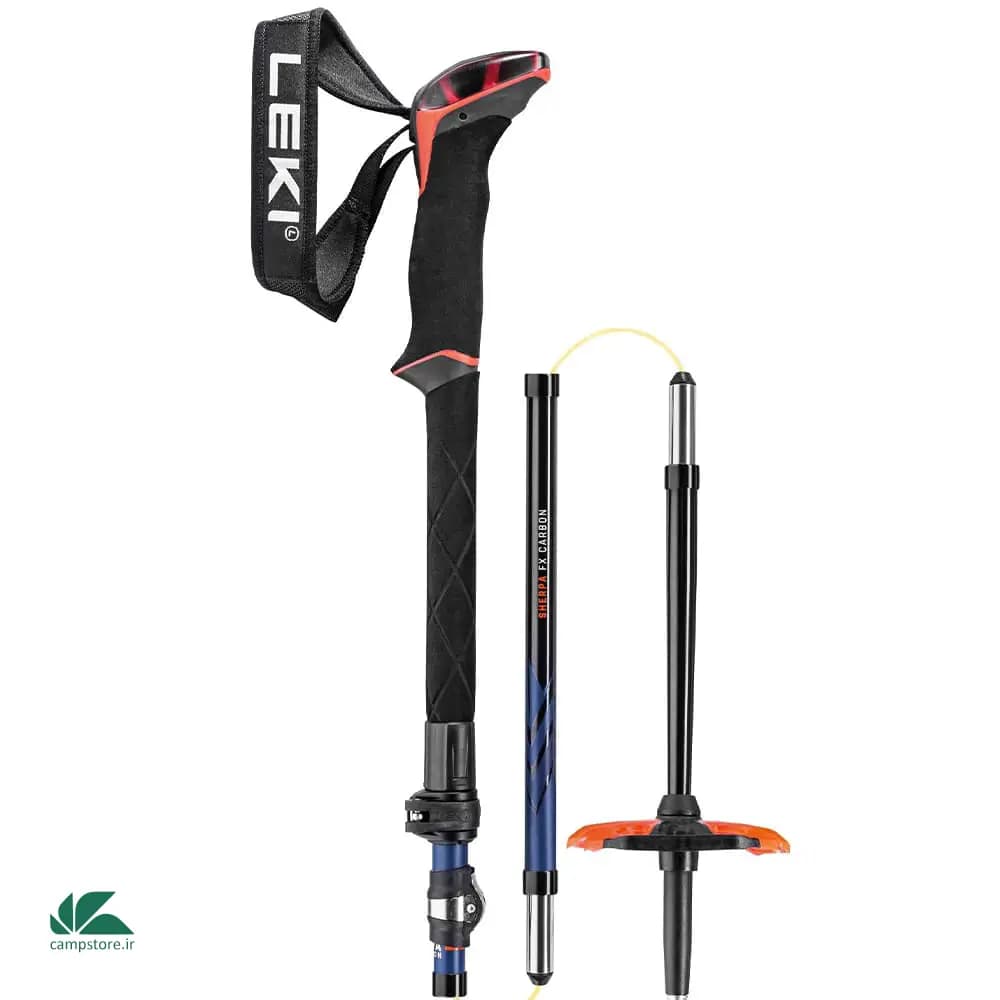 عصای کوهنوردی لکی مدل SHERPA FX CARBON