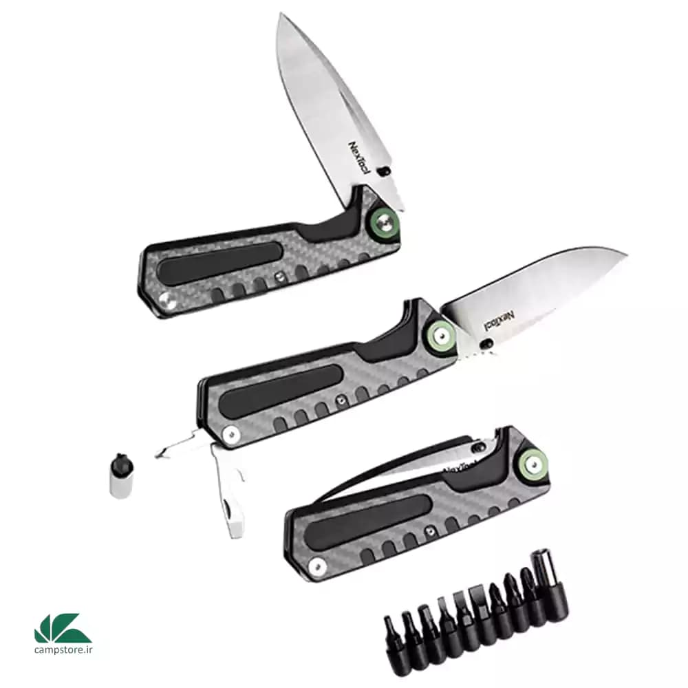 چاقوی 4 کاره نکستول مدل Multi-functional Folding Knife — تصویر ۵