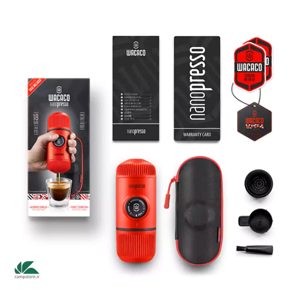 اسپرسوساز واکاکو مدل نانوپرسو Nanopresso + Case — تصویر ۸